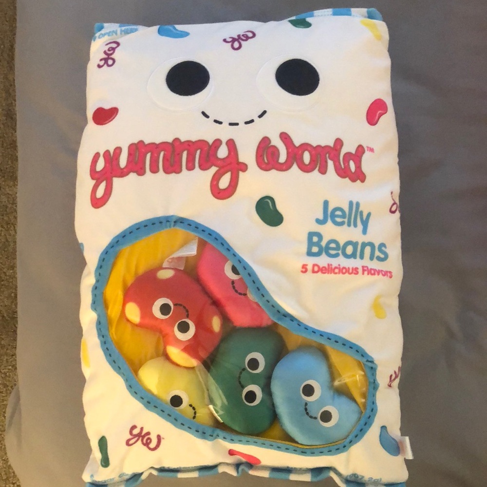 Yummy World XL Jelly Beans Stuffed Toy - Like New